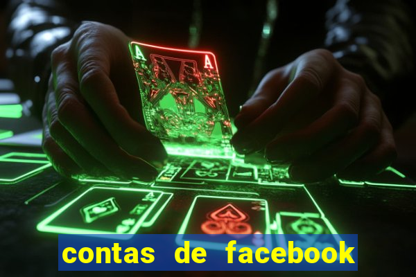 contas de facebook abandonadas com senha e email